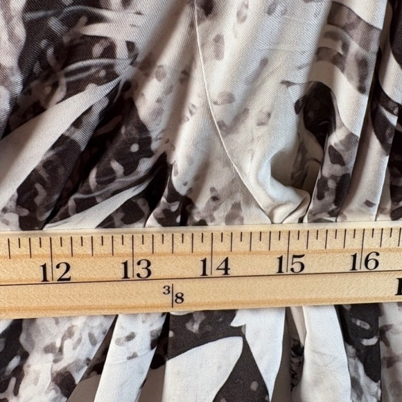 Style & Co. Black and White Midi Dress Women’s Medium - Picture 9 of 13